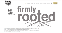 Desktop Screenshot of firmlyrooted.org