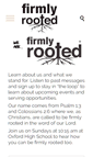 Mobile Screenshot of firmlyrooted.org